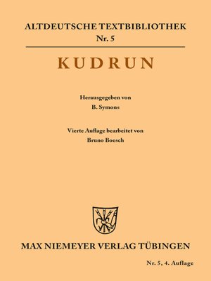 cover image of Kudrun